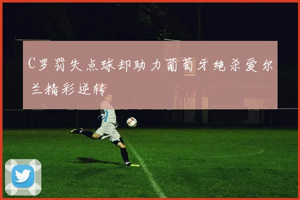 C罗罚失点球却助力葡萄牙绝杀爱尔兰精彩逆转